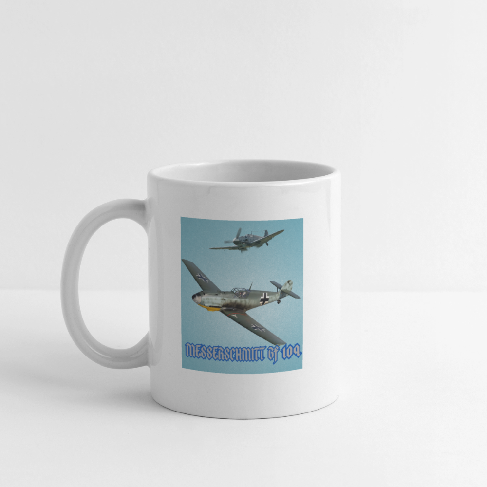 Mugg Messerschmitt Vit - vit