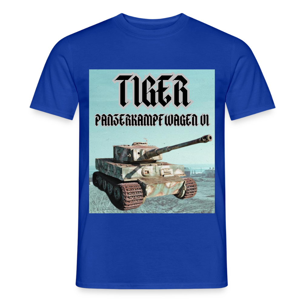 T-shirt Tiger Panzerkampfwagen VI - mörkblå