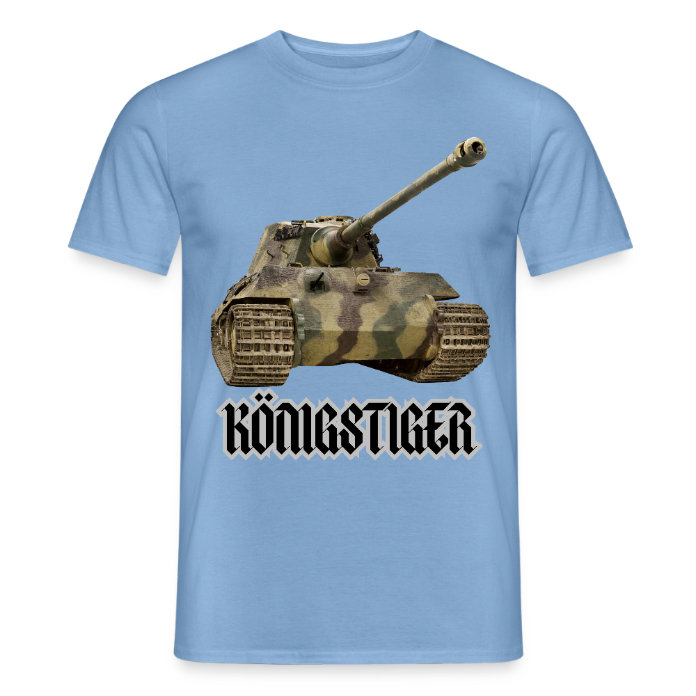 T-shirt Königstiger - carolina blue