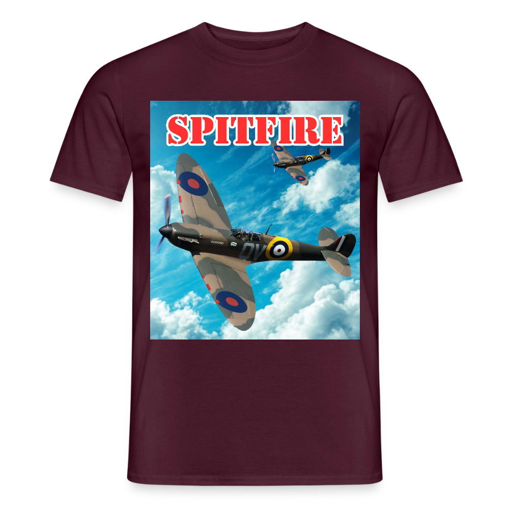 T-shirt Spitfire - tegelröd