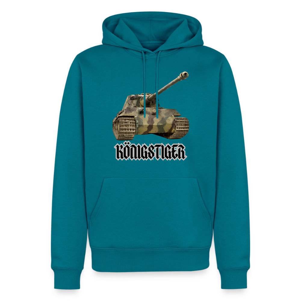 Luvtröja Königstiger - petrol