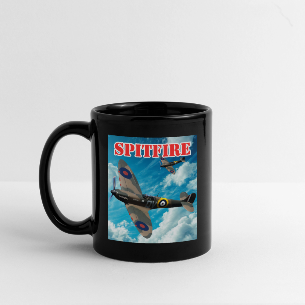 Mugg Spitfire Svart - svart
