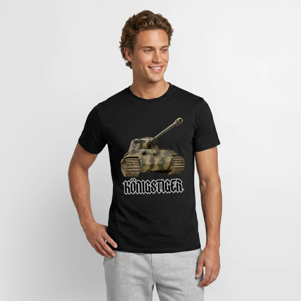 T-shirt Königstiger - svart