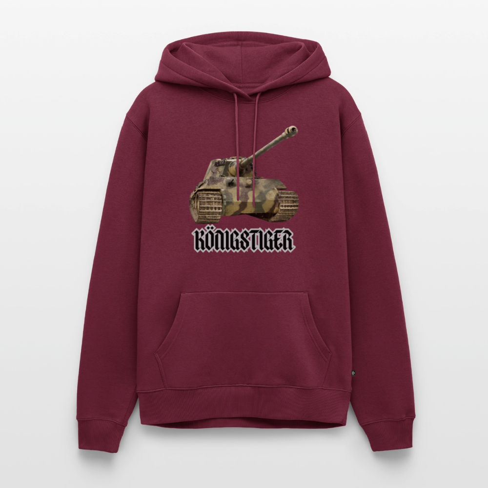 Luvtröja Königstiger - vinröd 