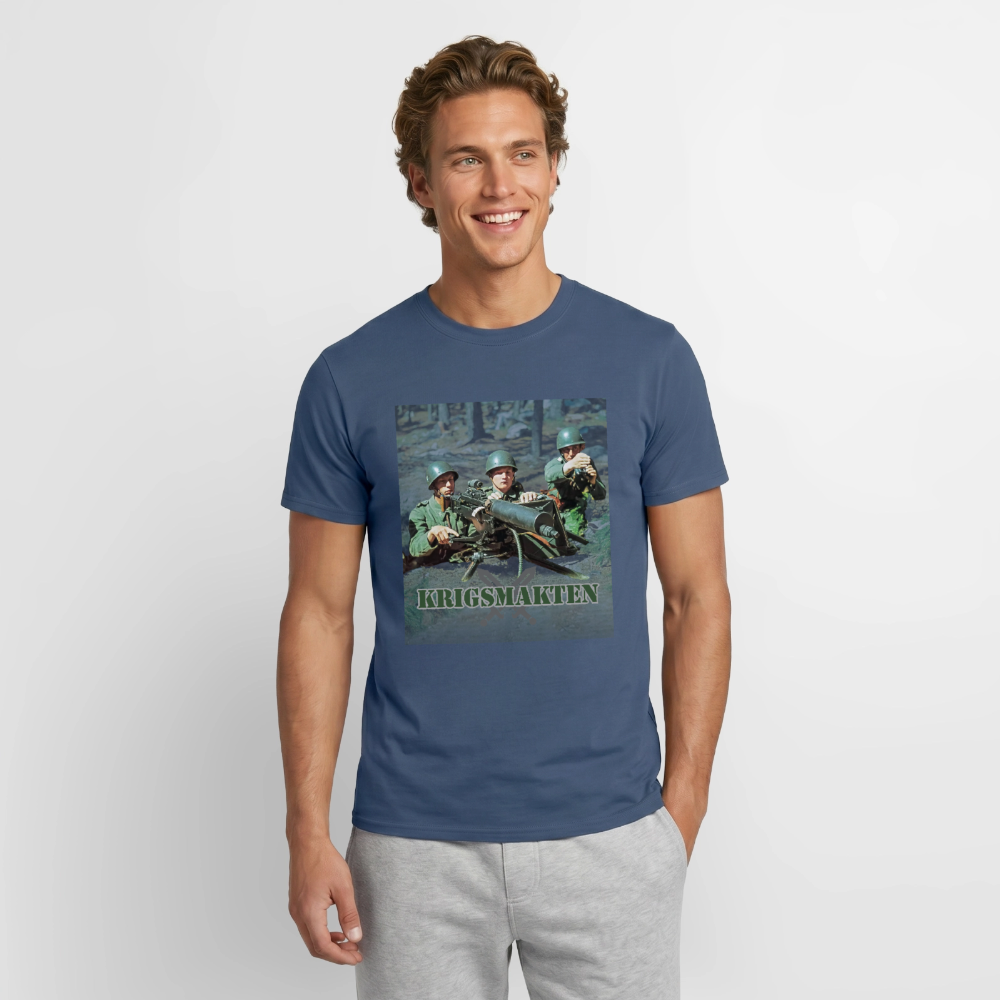 T-shirt Beredskapstiden - mörk denimblå