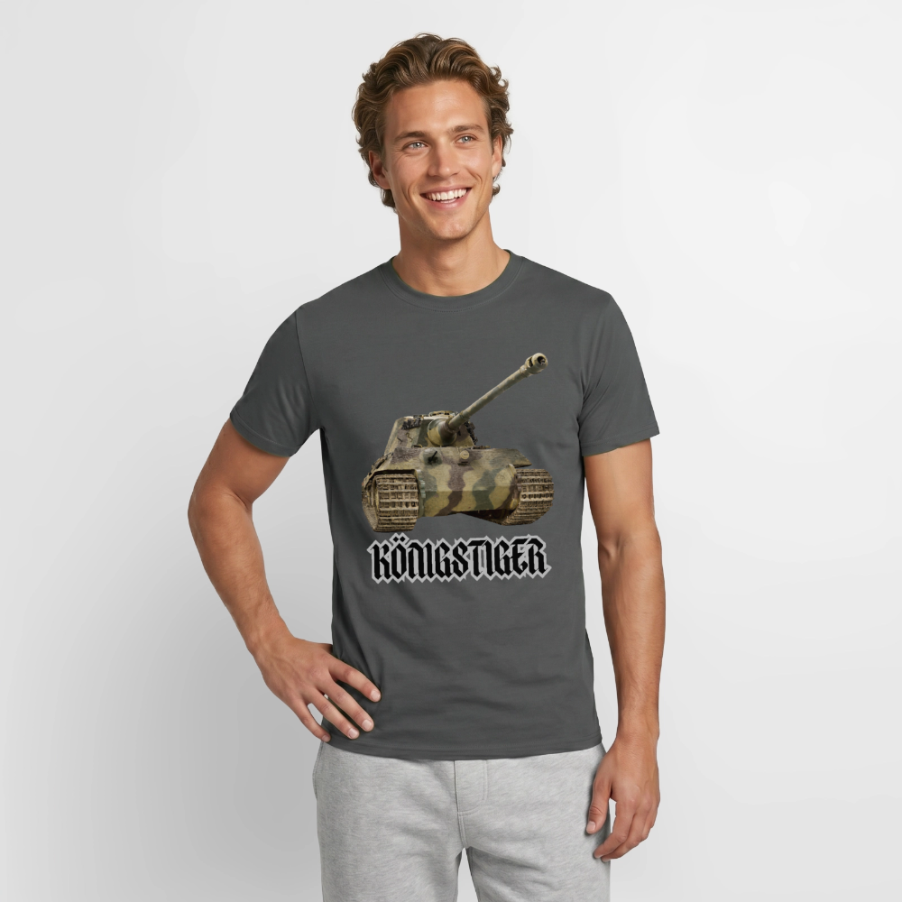 T-shirt Königstiger - kolgrå