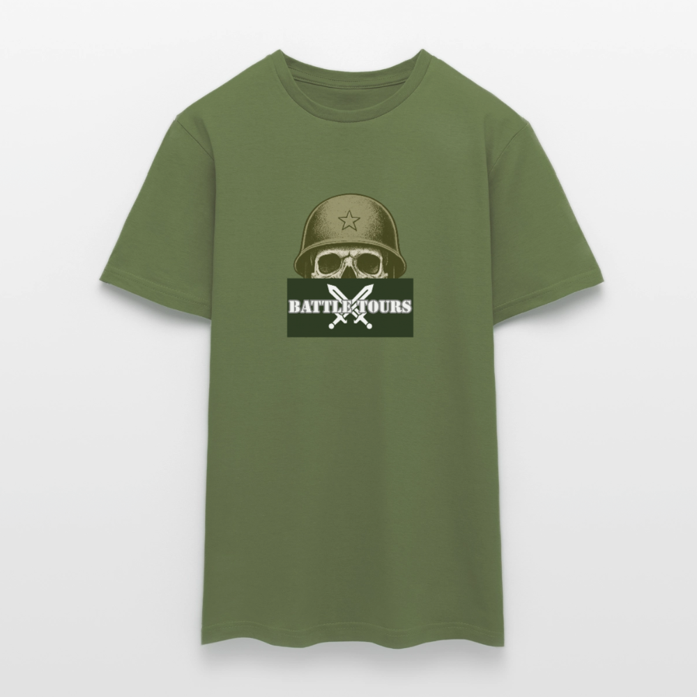 T-shirt Battle Tours - Militärgrön