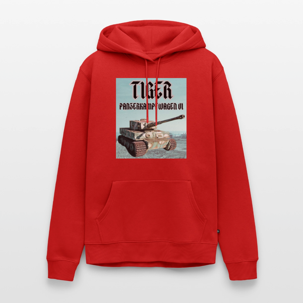 Luvtröja Panzerkampfwagen VI Tiger - röd