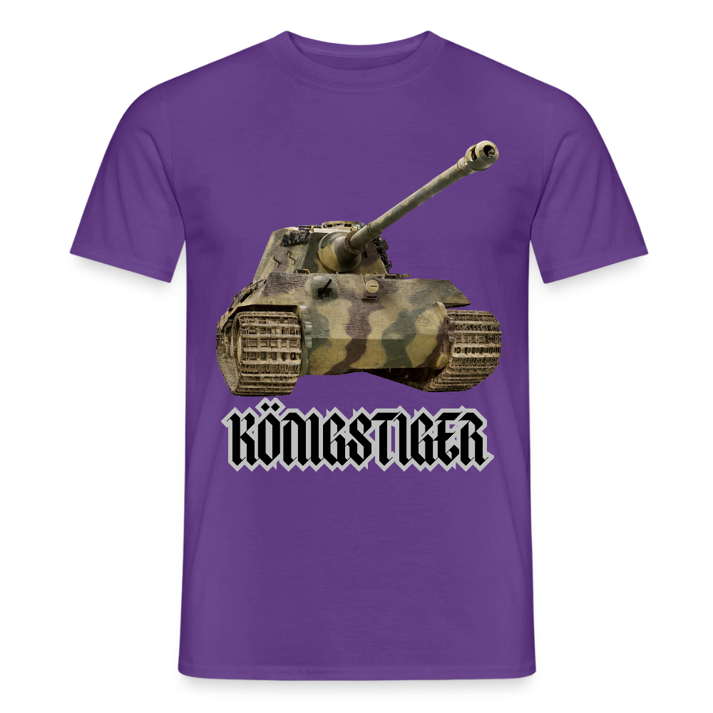 T-shirt Königstiger - lila