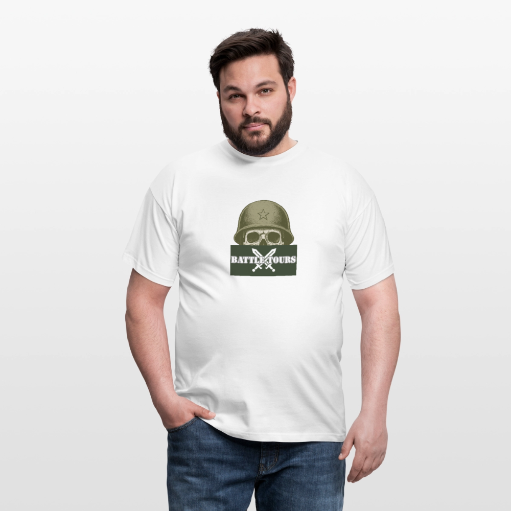 T-shirt Battle Tours - vit