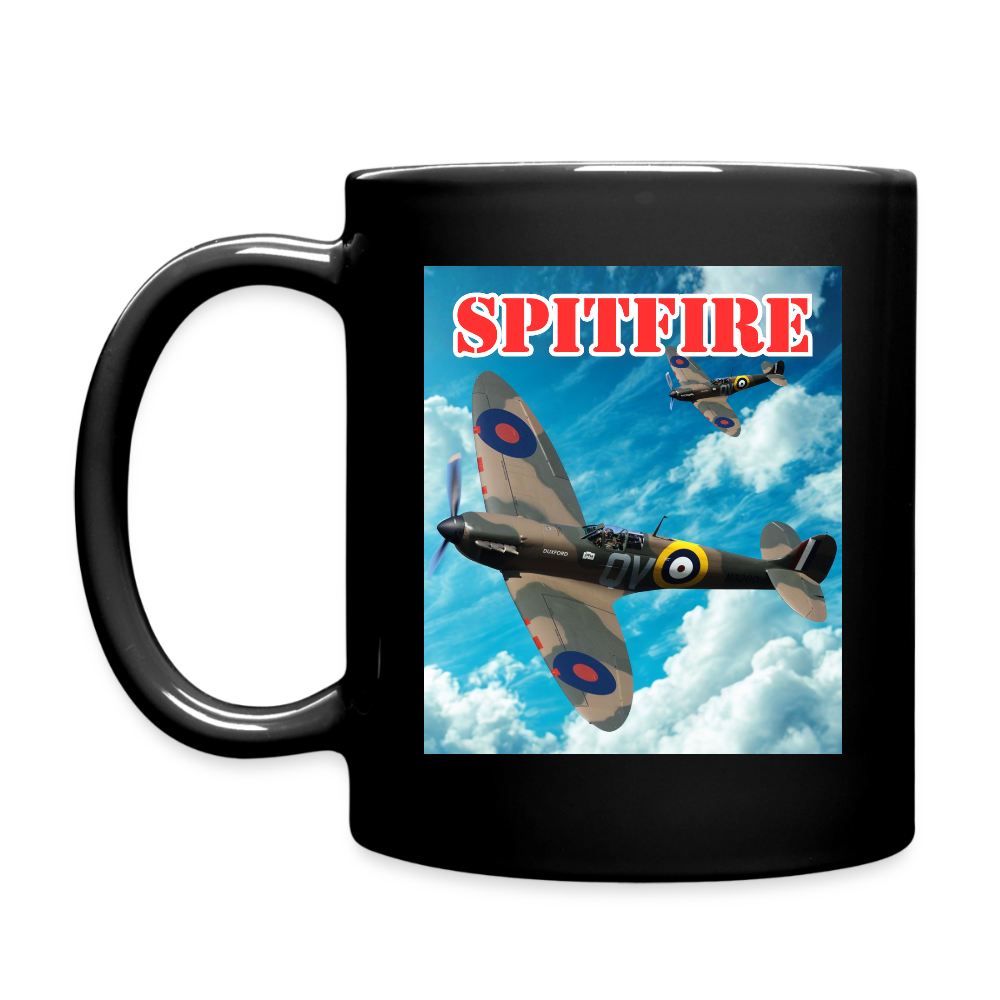 Mugg Spitfire Svart - svart