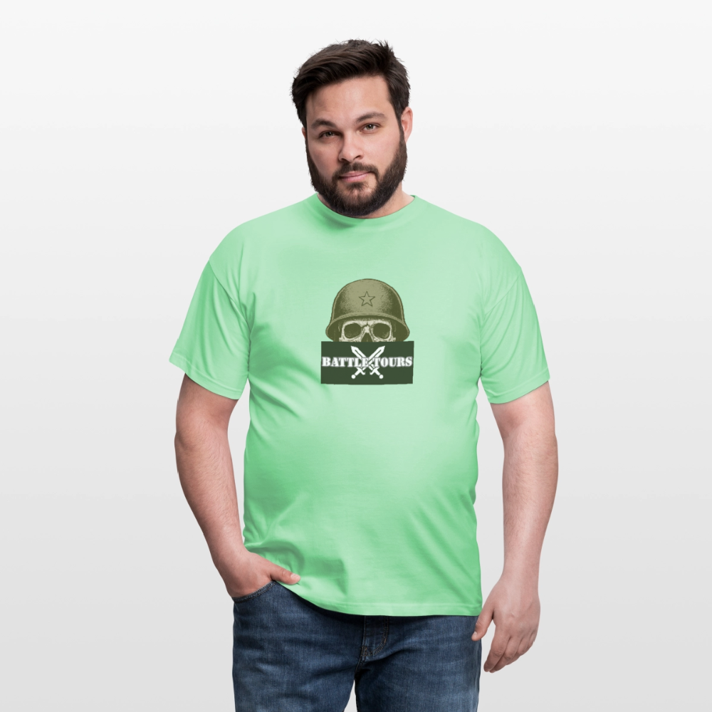 T-shirt Battle Tours - mintgrøn