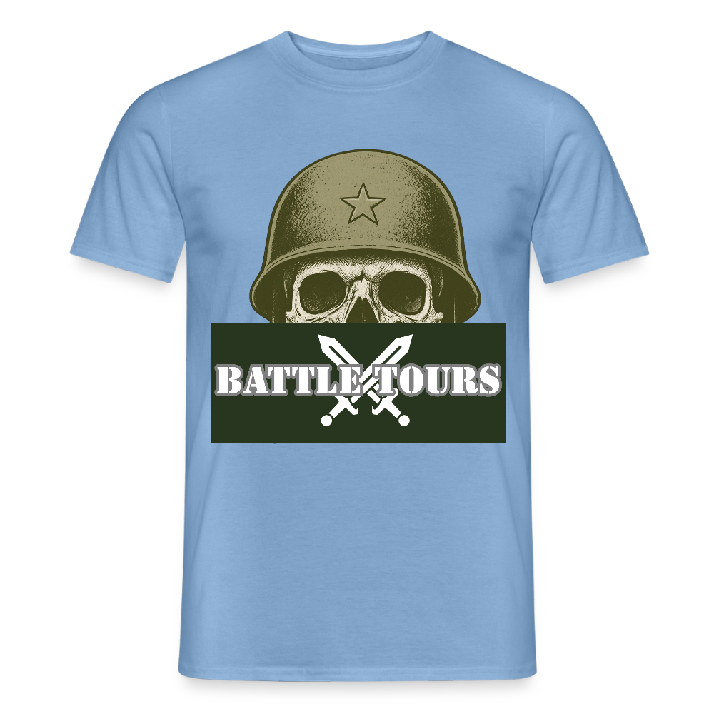 T-shirt Battle Tours - carolina blue