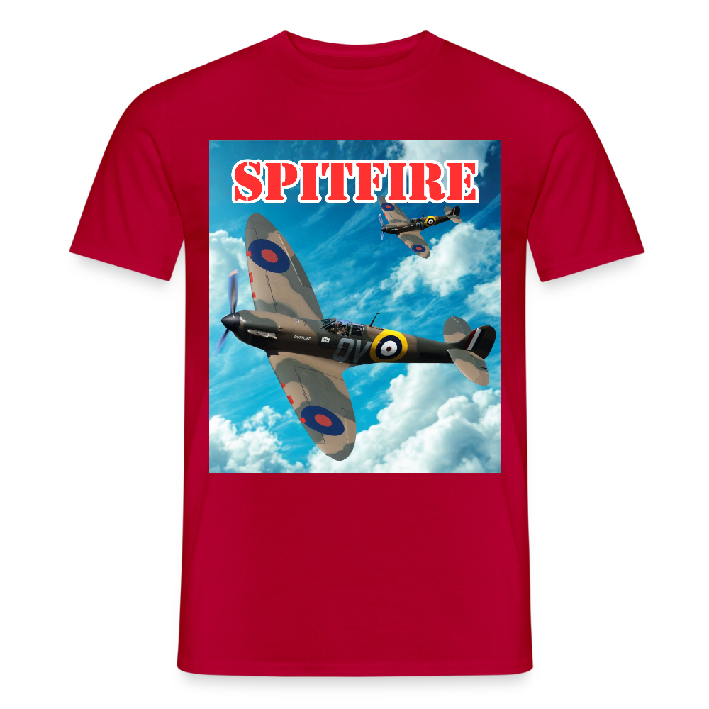 T-shirt Spitfire - röd