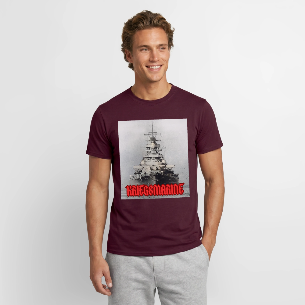 T-shirt Kriegsmarine - tegelröd