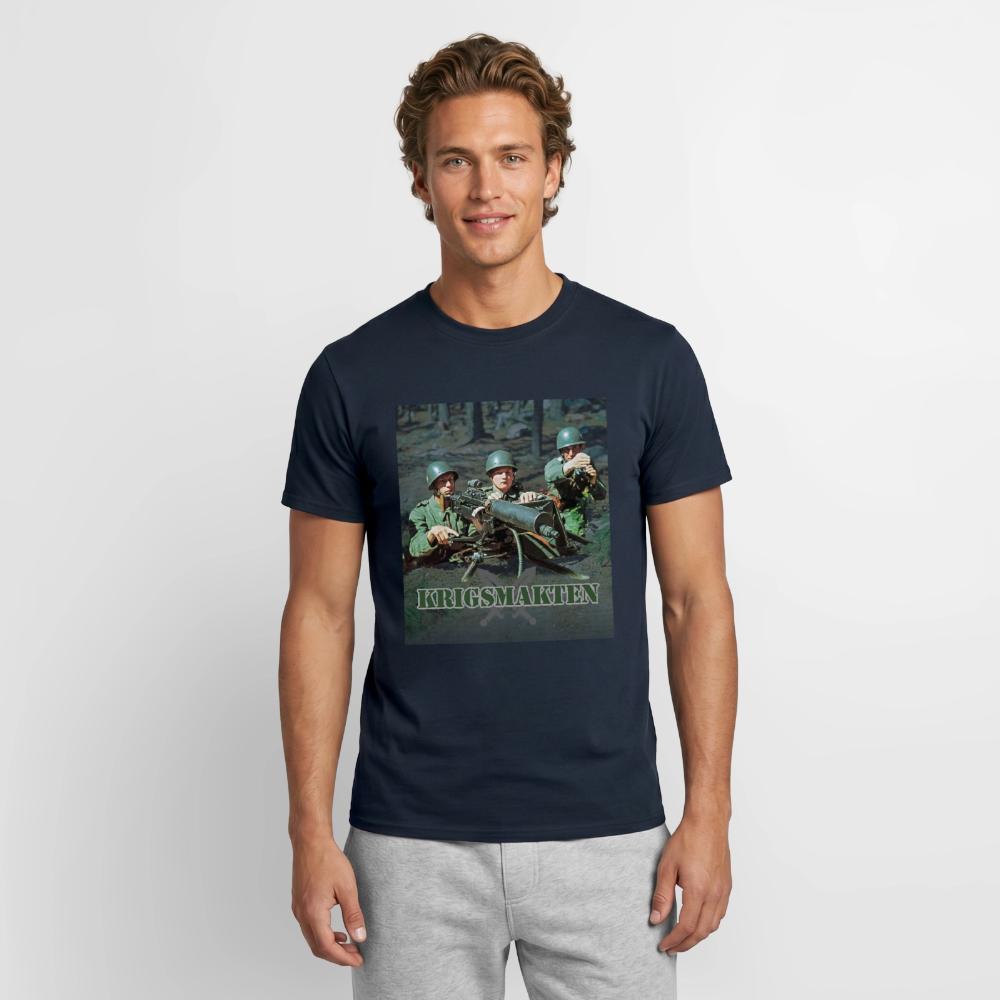 T-shirt Beredskapstiden - marinblå