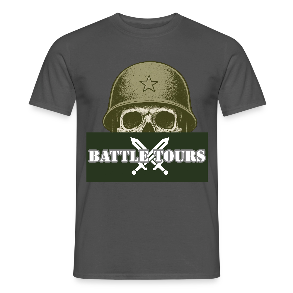 T-shirt Battle Tours - kolgrå