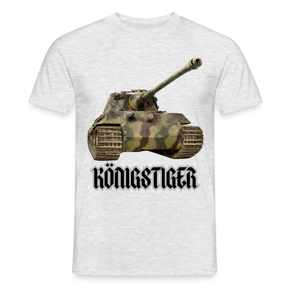 T-shirt Königstiger - gråmelerad