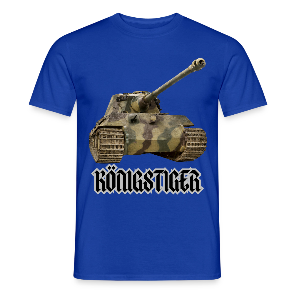 T-shirt Königstiger - mörkblå