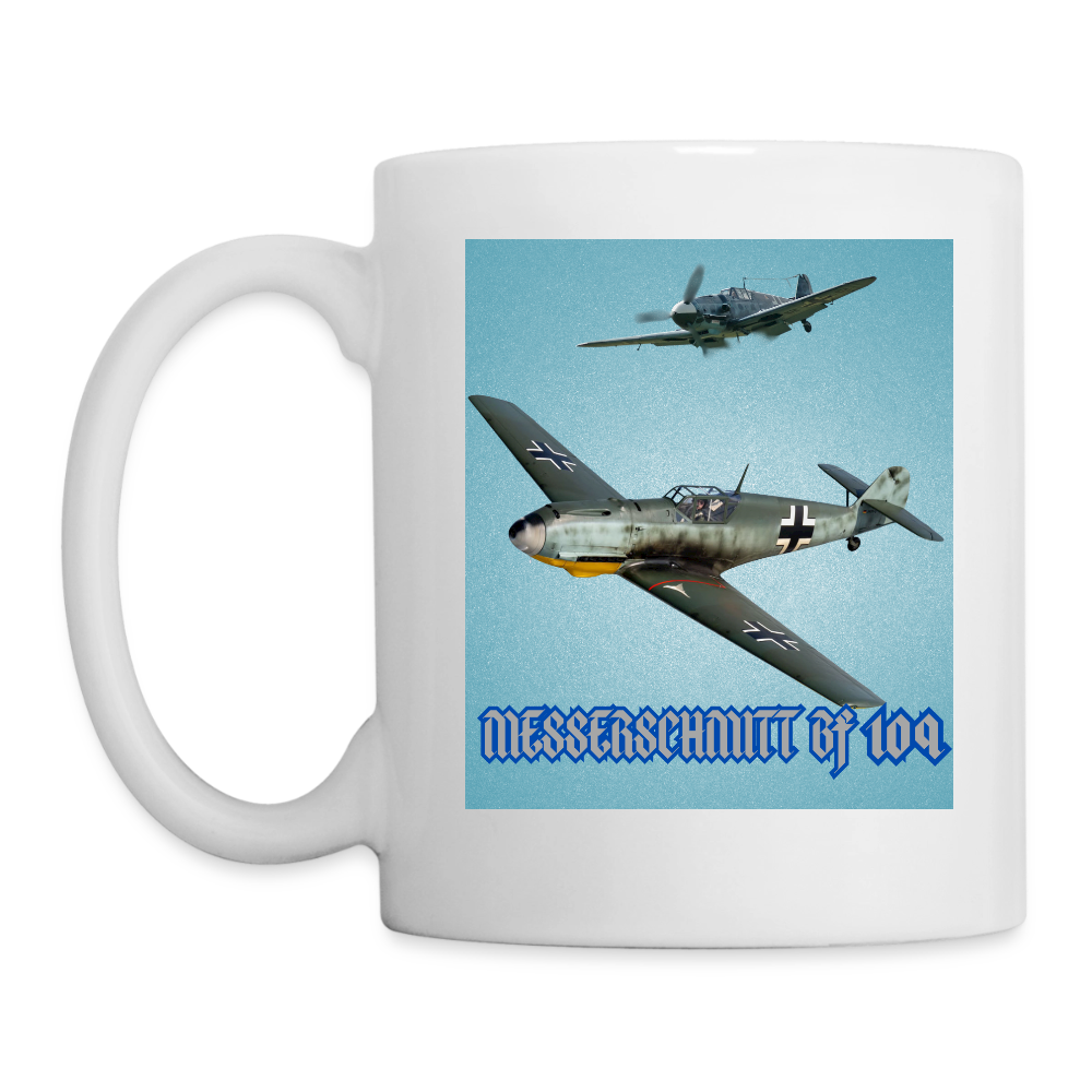Mugg Messerschmitt Vit - vit