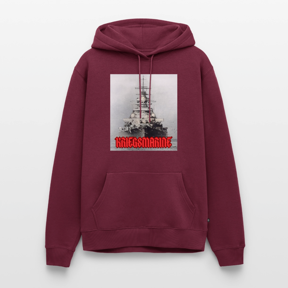 Luvtröja Kriegsmarine - vinröd 