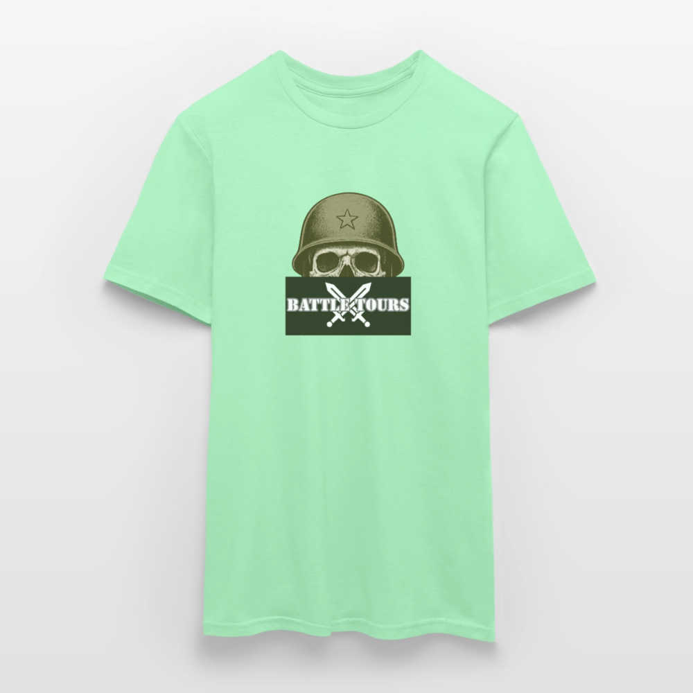 T-shirt Battle Tours - mintgrøn
