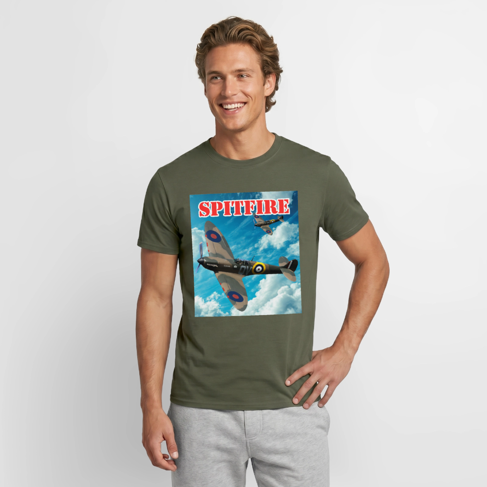 T-shirt Spitfire - Militärgrön