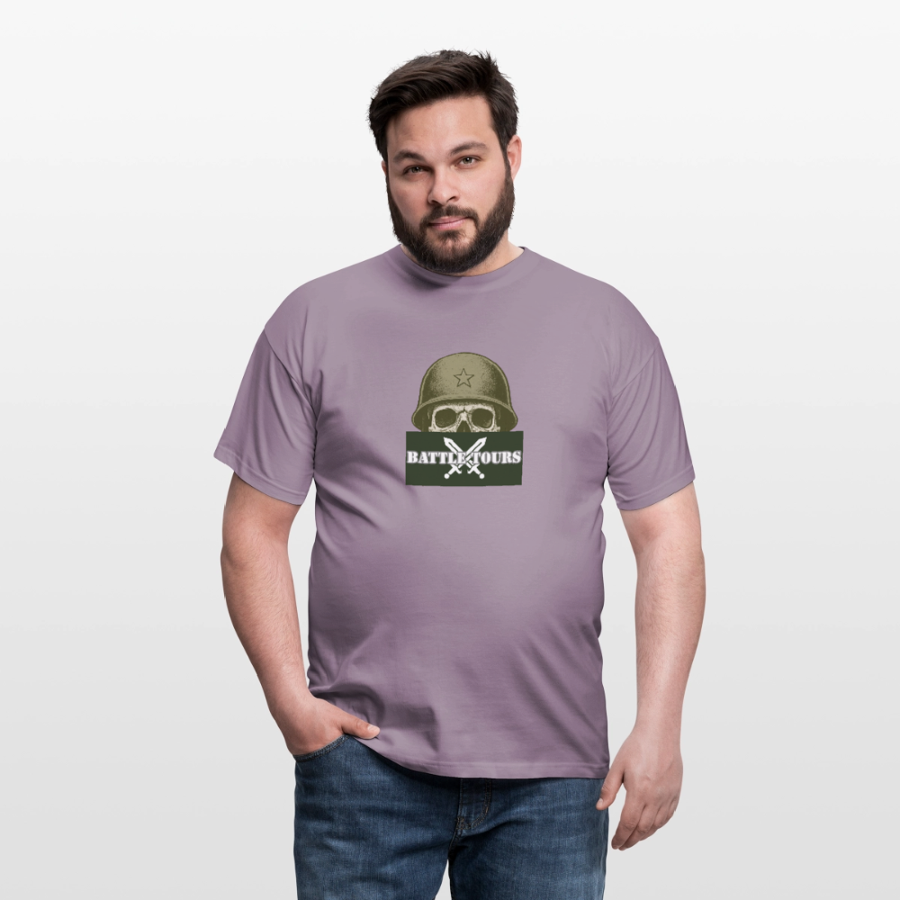 T-shirt Battle Tours - lilagrå 