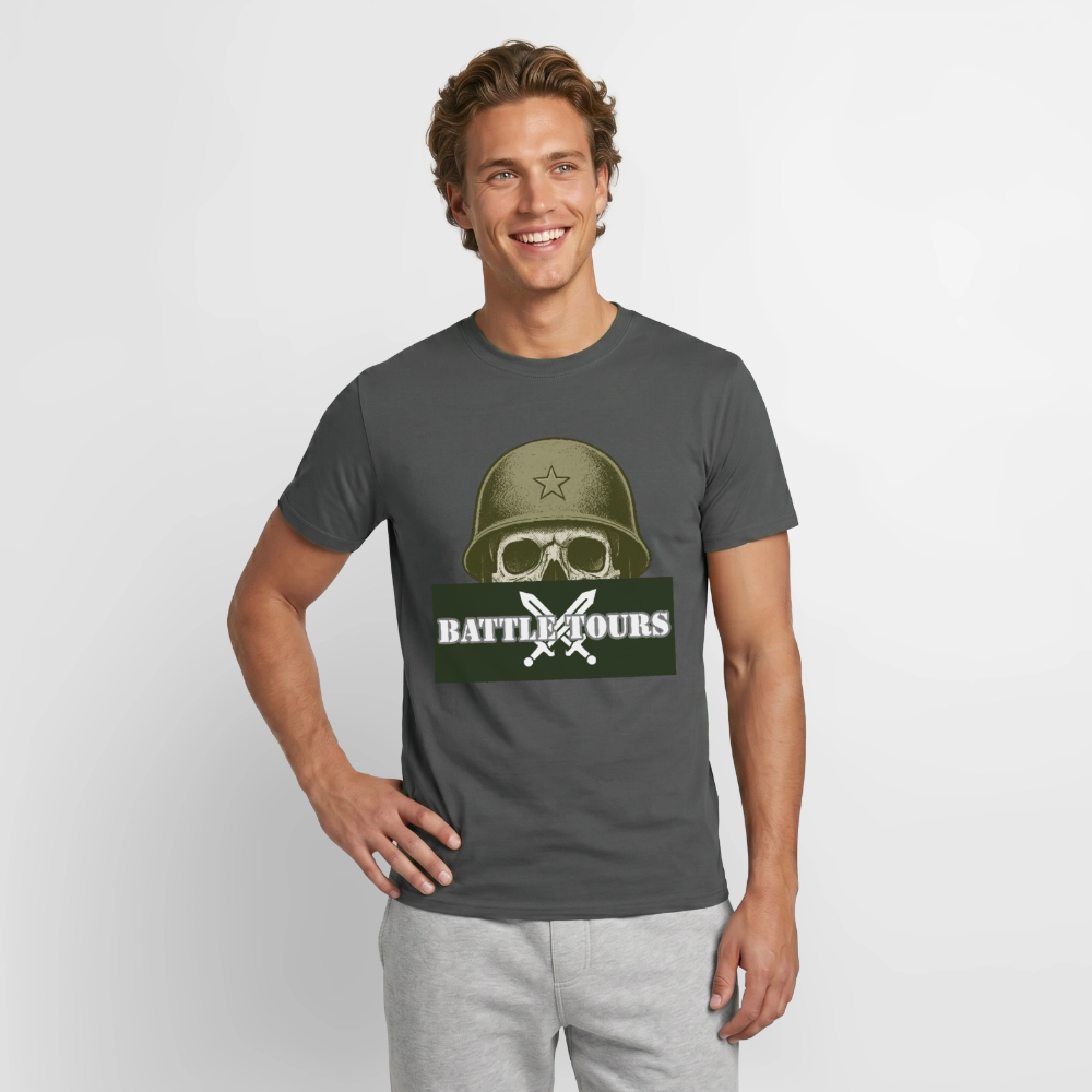 T-shirt Battle Tours - kolgrå