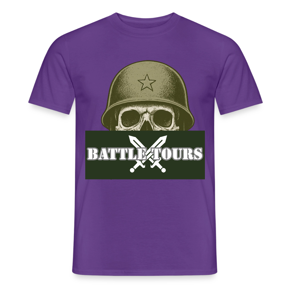 T-shirt Battle Tours - lila