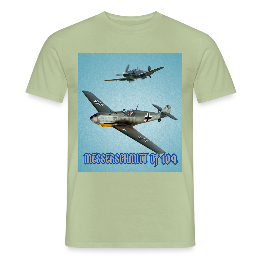 T-shirt Messerchmitt Bf 109 - salviagrön