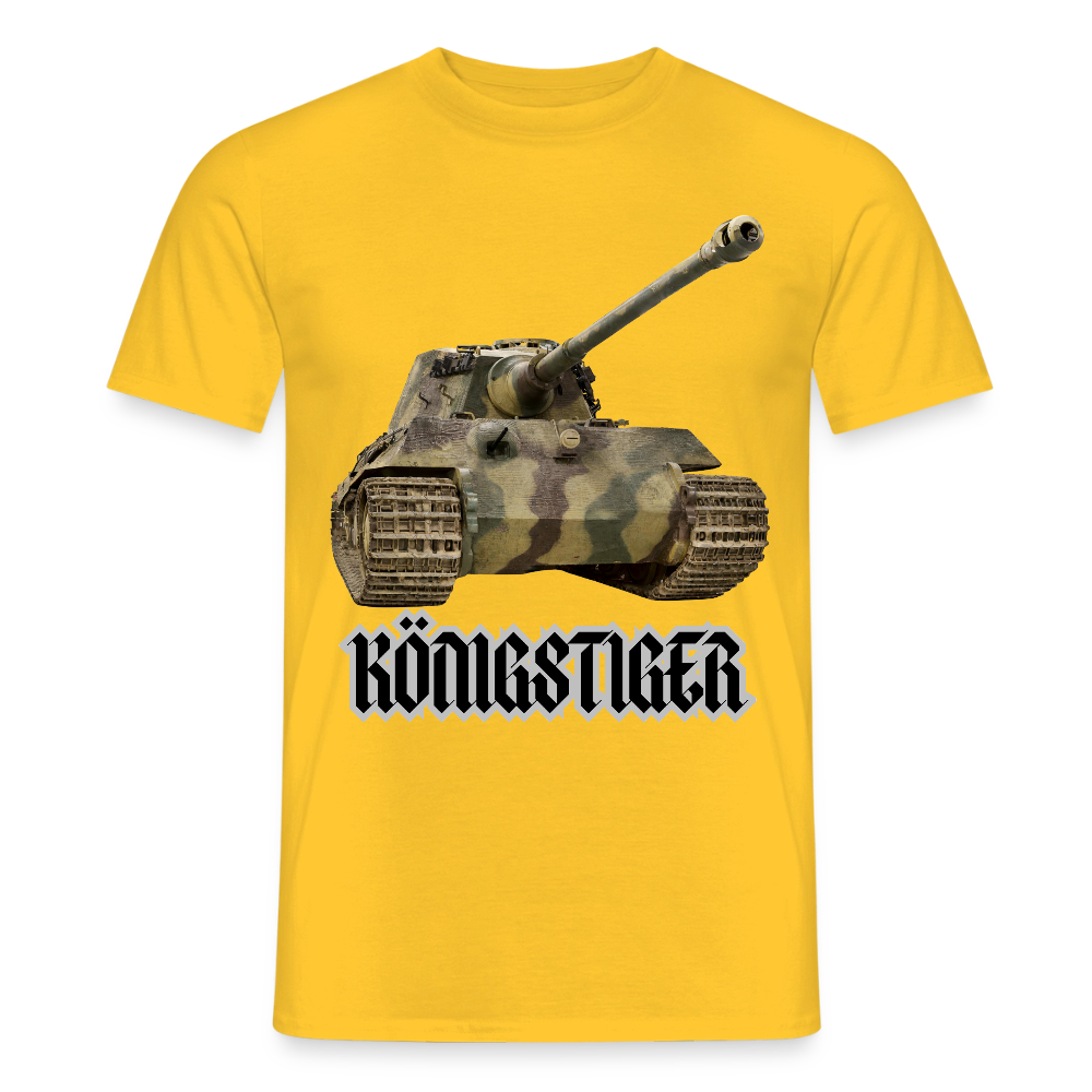 T-shirt Königstiger - gul