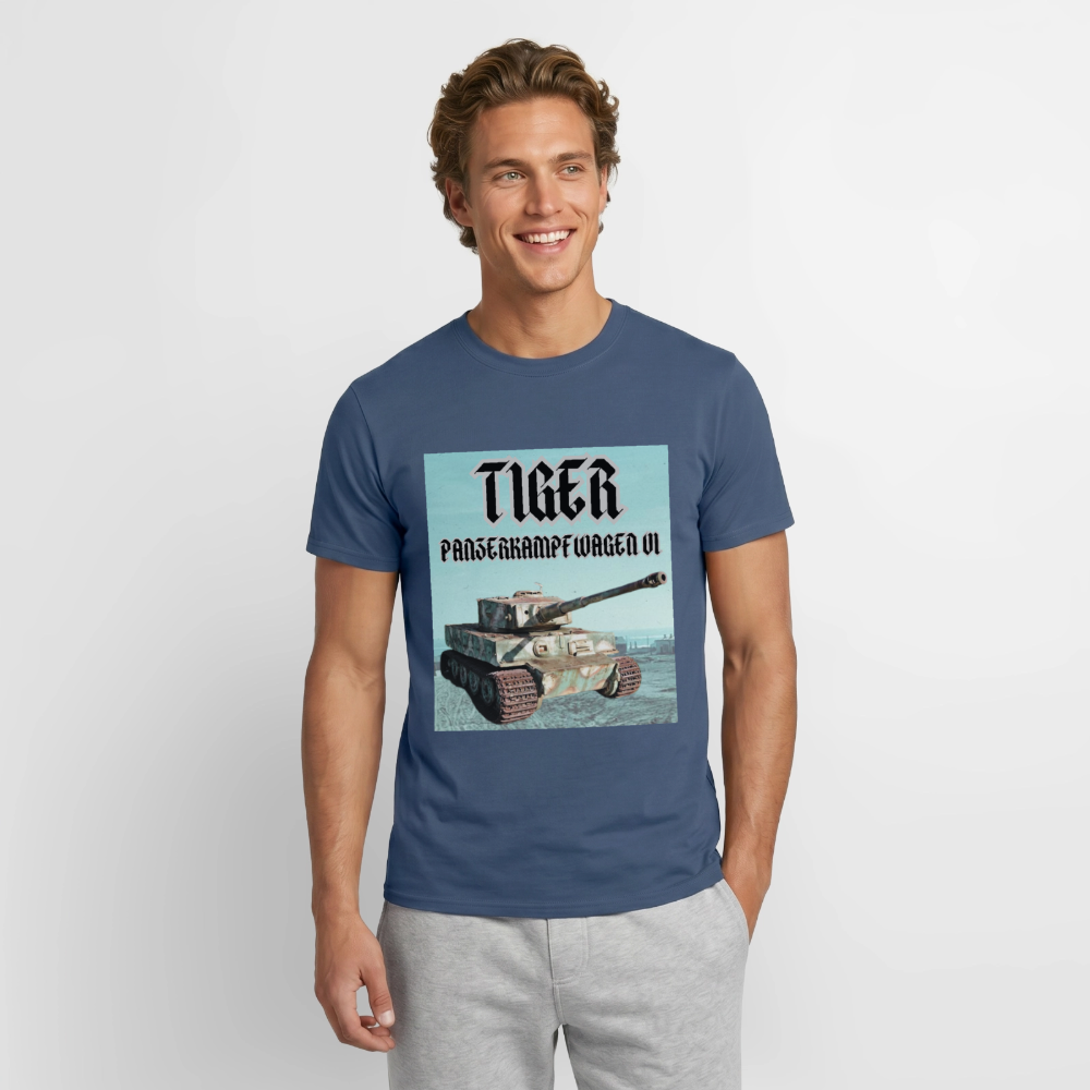 T-shirt Tiger Panzerkampfwagen VI - mörk denimblå
