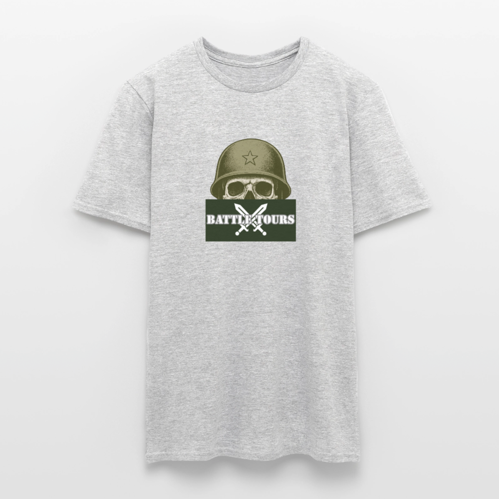 T-shirt Battle Tours - gråmelerad