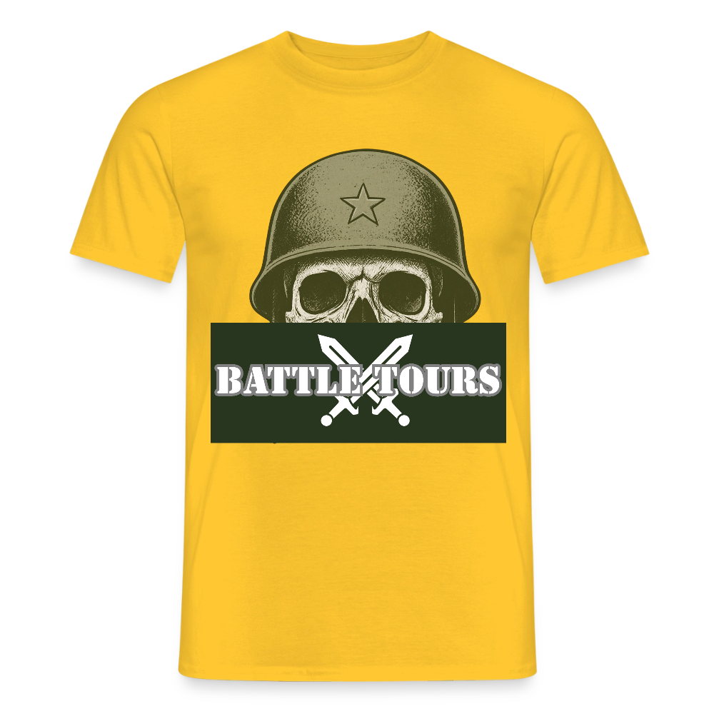 T-shirt Battle Tours - gul