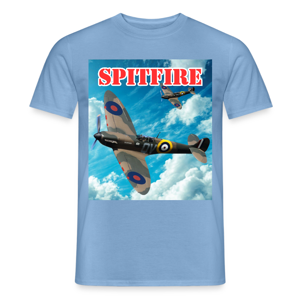 T-shirt Spitfire - carolina blue