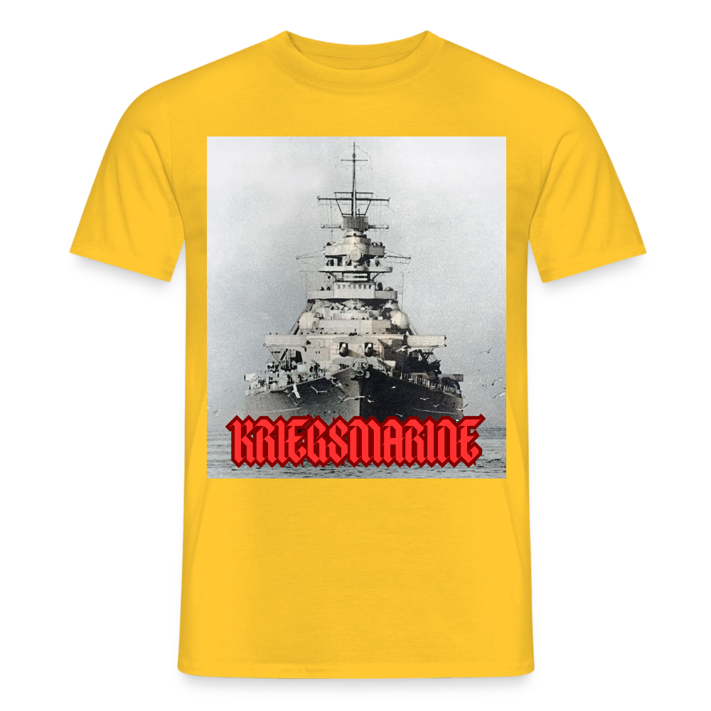 T-shirt Kriegsmarine - gul