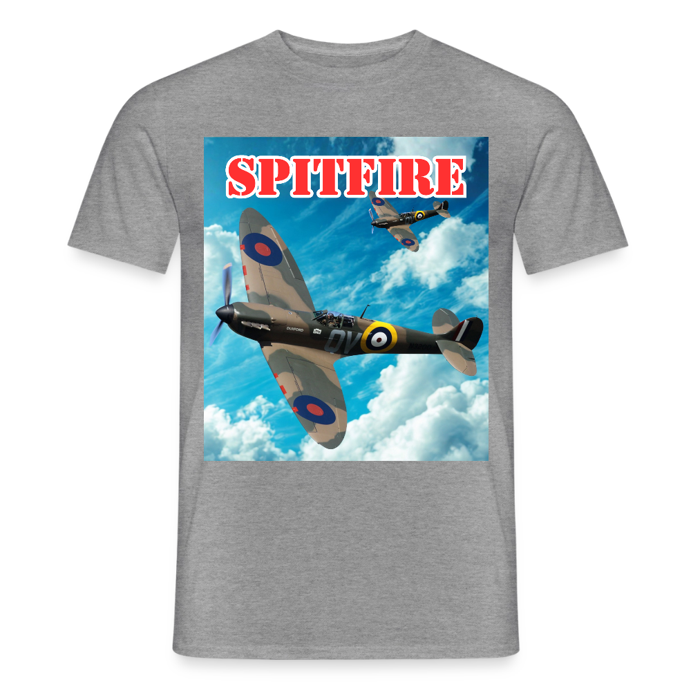 T-shirt Spitfire - grafitmelerad