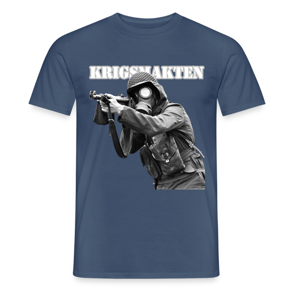 T-shirt Krigsmakten - mörk denimblå