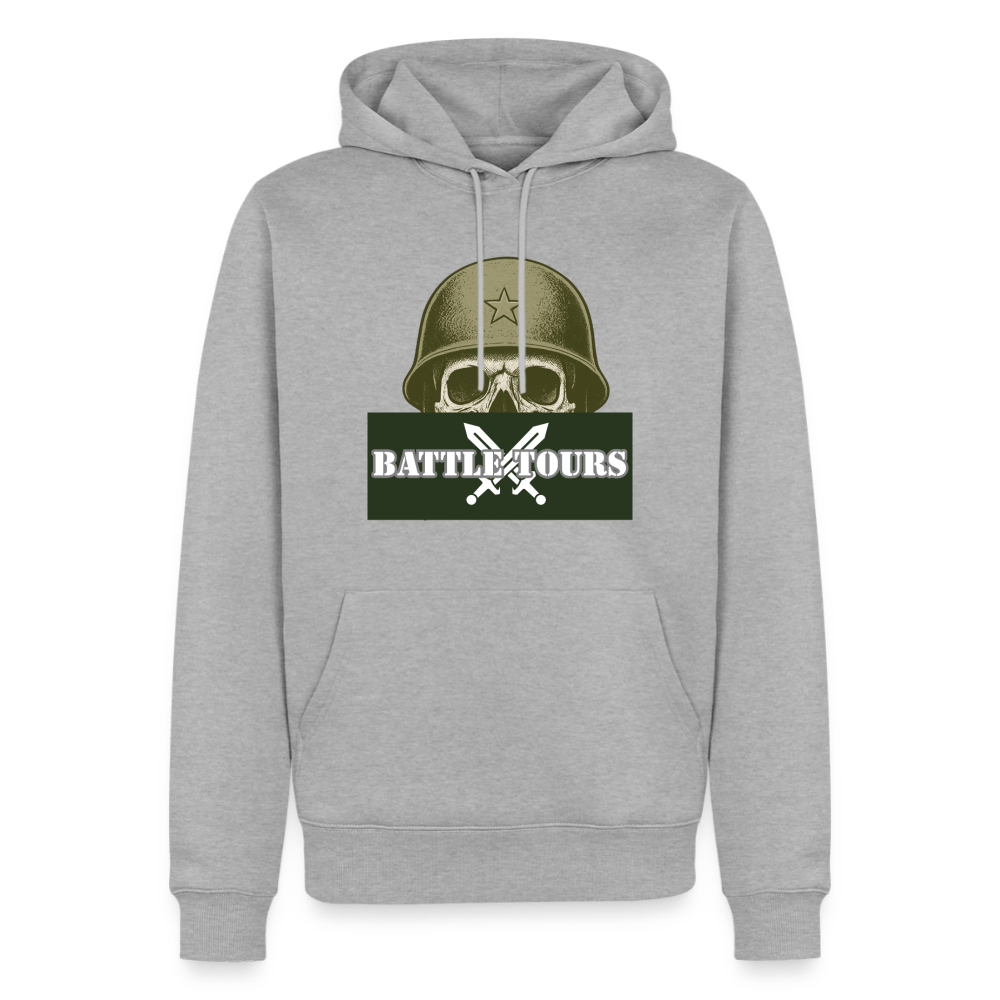 Luvtröja Battle Tours - gråmelerad
