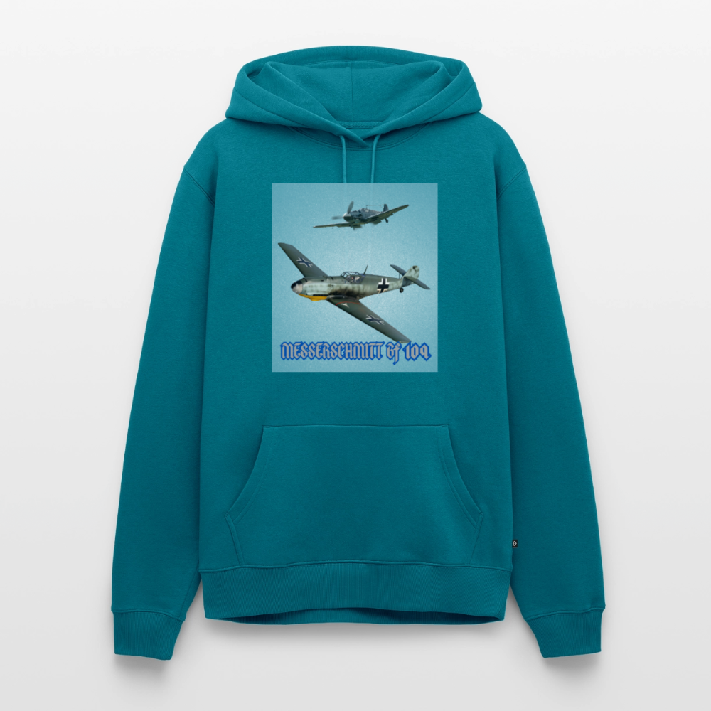 Luvtröja Messerschmitt Bf 109 - petrol
