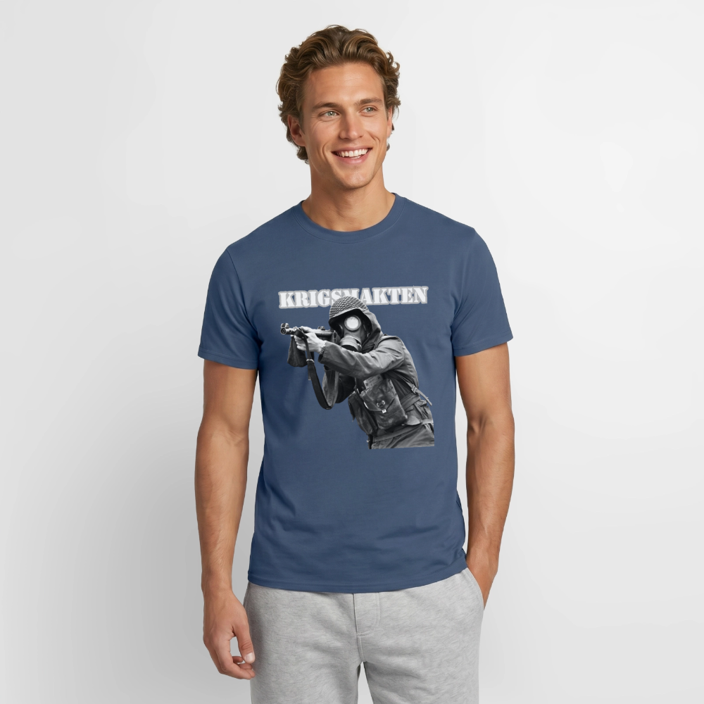T-shirt Krigsmakten - mörk denimblå