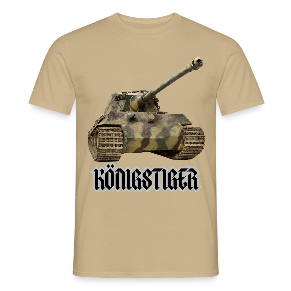 T-shirt Königstiger - sandbeige