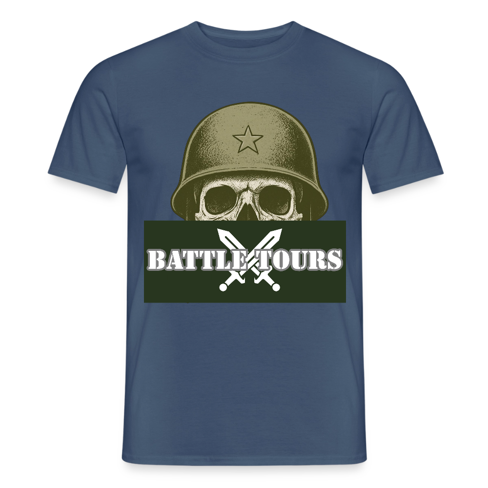 T-shirt Battle Tours - mörk denimblå