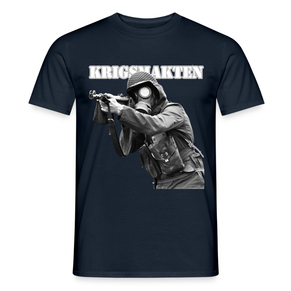 T-shirt Krigsmakten - marinblå