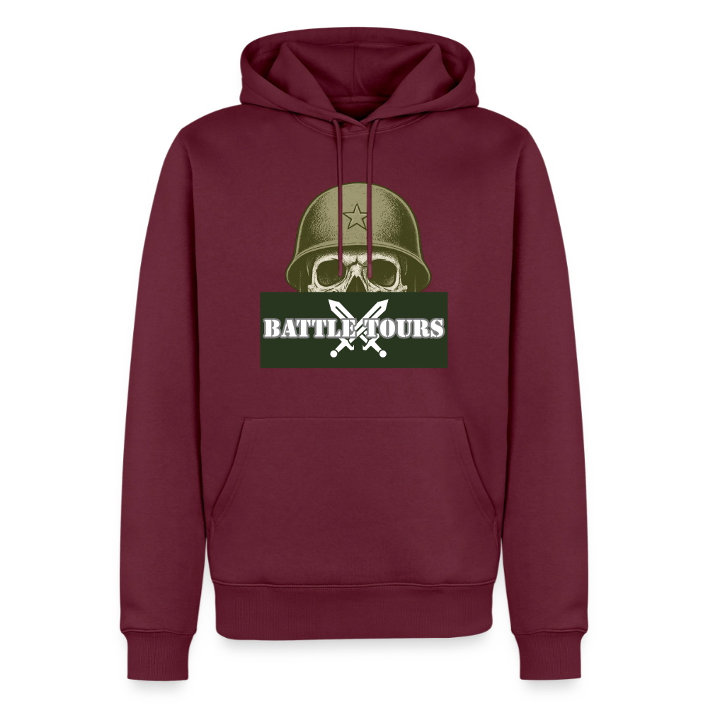 Luvtröja Battle Tours - vinröd 