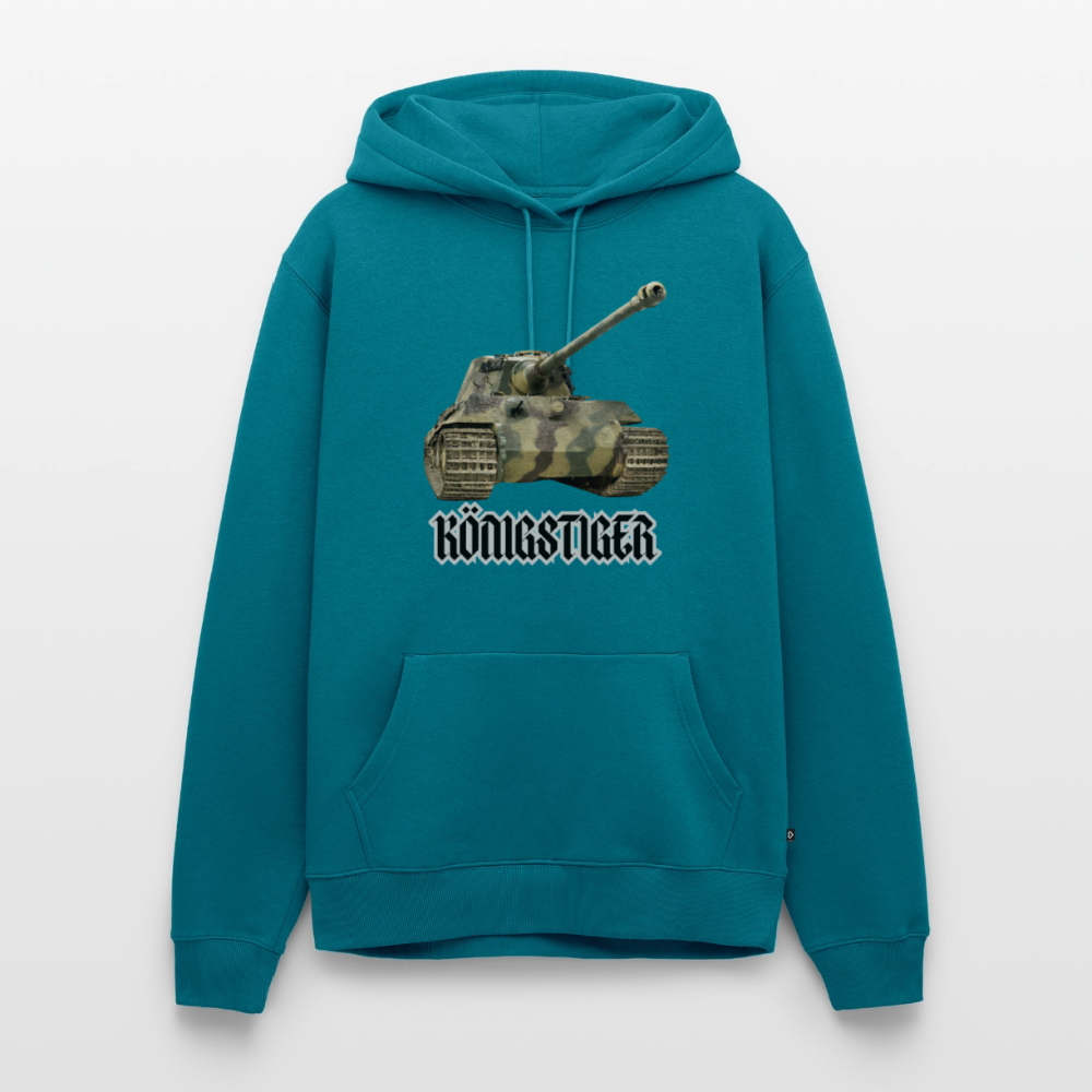 Luvtröja Königstiger - petrol