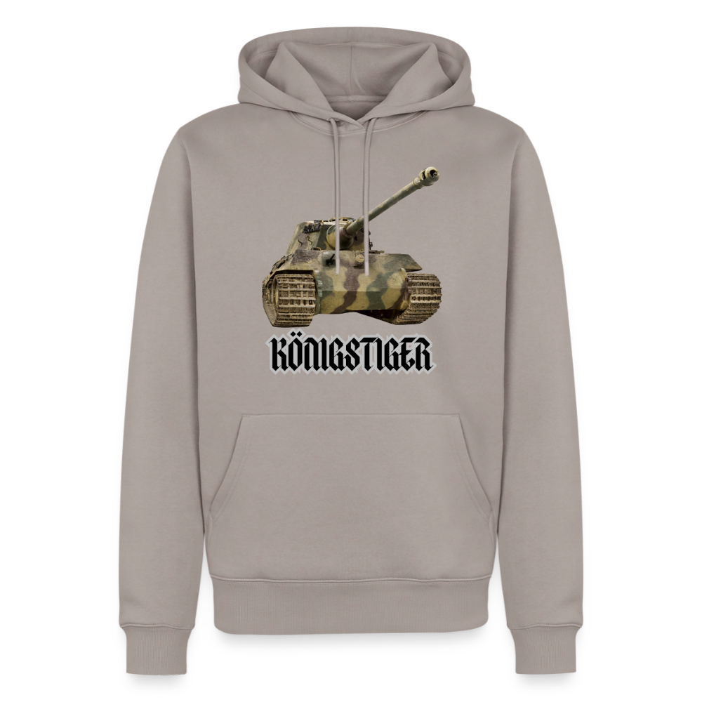 Luvtröja Königstiger - brungrå