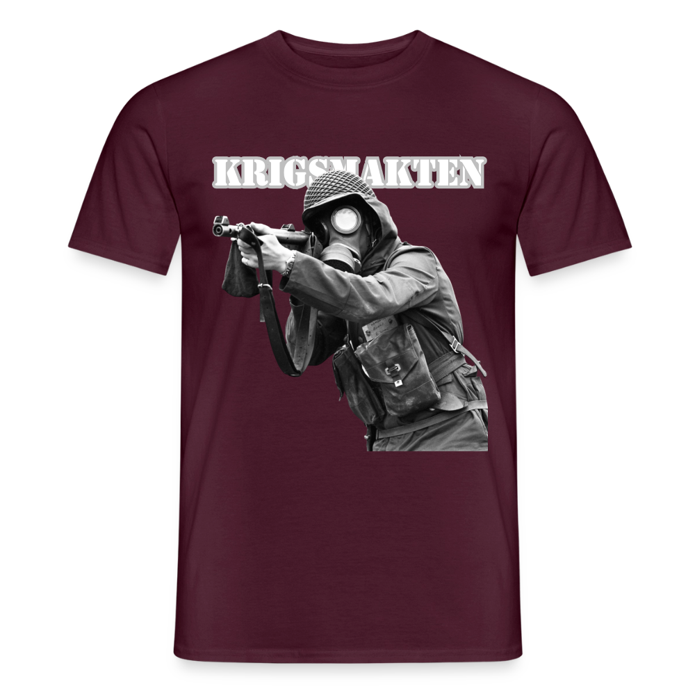 T-shirt Krigsmakten - tegelröd