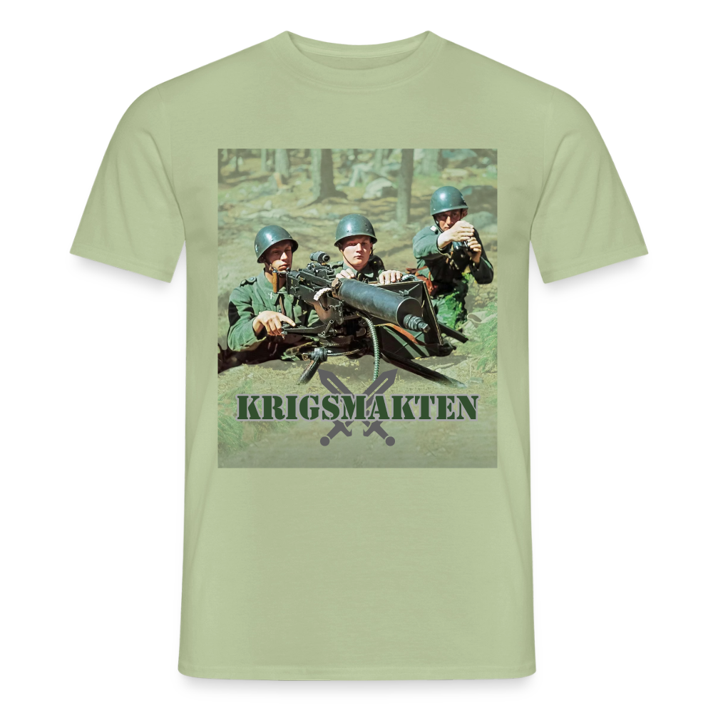 T-shirt Beredskapstiden - salviagrön